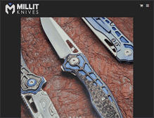 Tablet Screenshot of millitknives.com